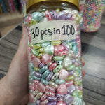 Shining beads shapes