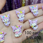 Resin charms