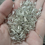 Glass pipe beads