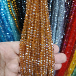Crystal Bead Strings 4mm