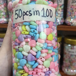 Opaque beads shapes
