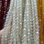 Frosted Golden Shine Bead String 8mm