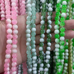 Double Tone Cracked Beads Strings 8mm image 1 - buy online Pakistan