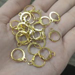 Round Earring Hooks Pair