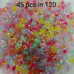 Double tone beads shapes