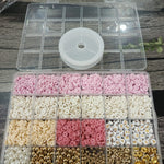 Clay beads box