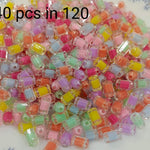Double tone beads shapes