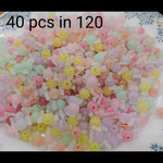 Frosted Double tone beads