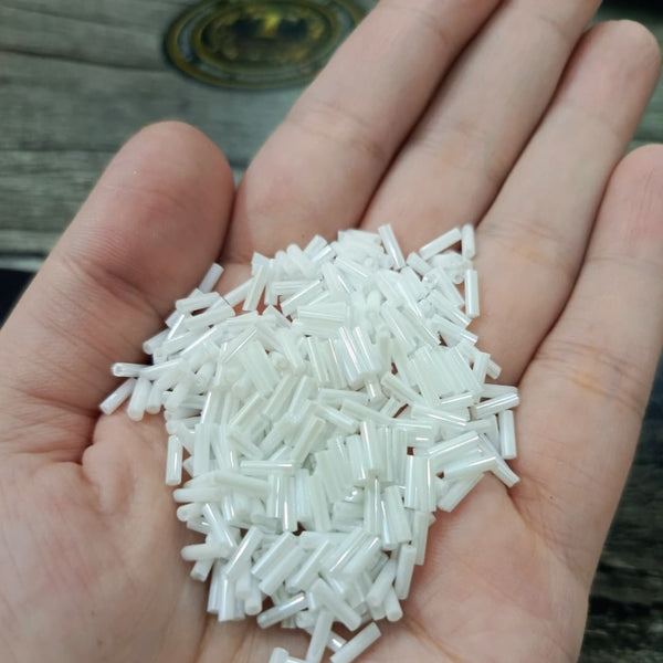 Glass pipe beads