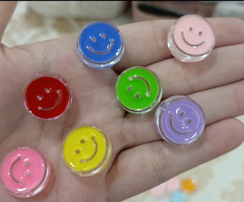 Clear Tinted Acrylic beads