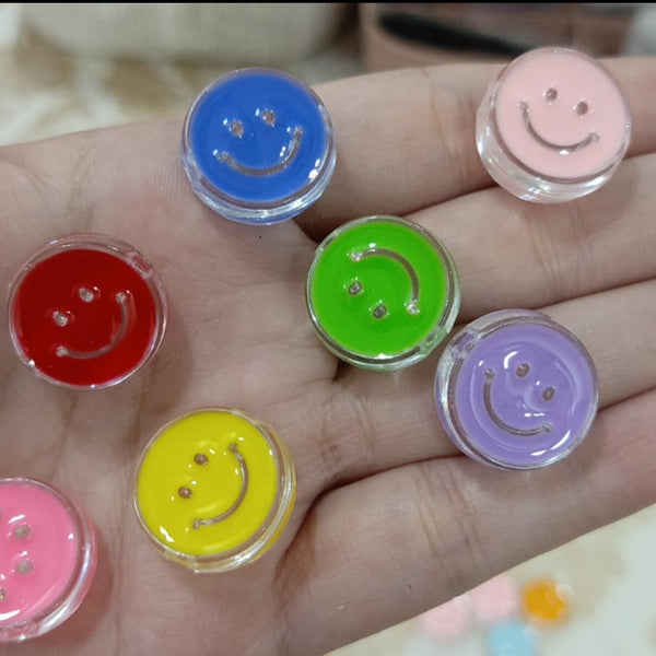 Clear Tinted Acrylic beads