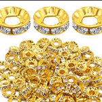 Rhinestone Spacer Beads