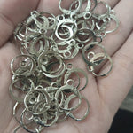 Round Earring Hooks Pair