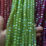 Frosted Golden Shine Bead String 8mm