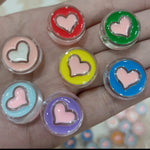 Clear Tinted Acrylic beads