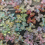 Acrylic coloured bows
