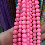 Lava bead strings, Each string contains 45-48 beads