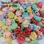 Acrylic big sized beads