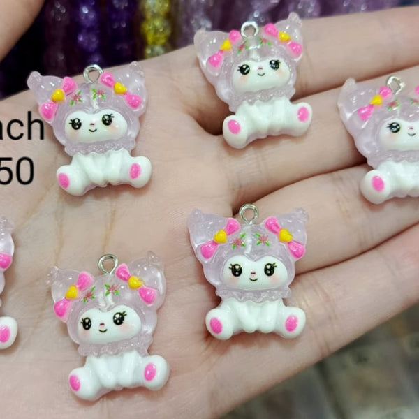 Resin charms
