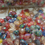 Teardrop acrylic crystal beads