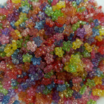 Small multi flower beads